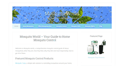 Desktop Screenshot of mosquitoworld.net